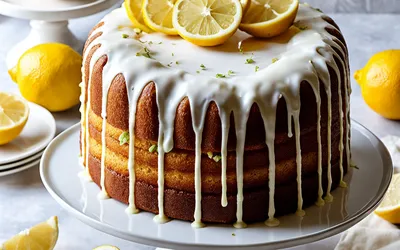 Recette facile de Quatre-Quart moelleux au citron - Dessert gourmand