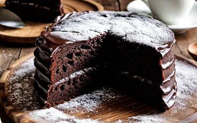 Recette facile de quatre-quarts au chocolat moelleux et gourmand