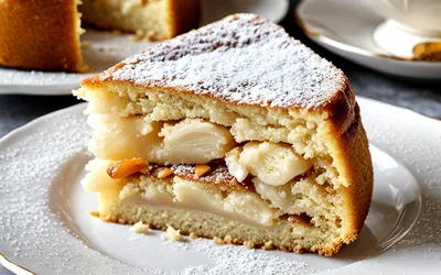 Recette facile de quatre-quarts moelleux aux amandes