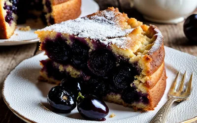 Recette facile de quatre-quarts moelleux aux pruneaux fondants
