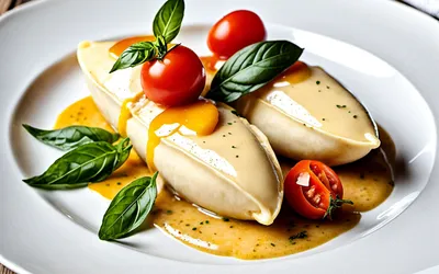 Recette facile de quenelles de purée aux tomates et basilic