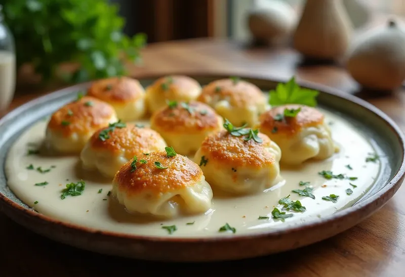 Quenelles de volaille à la crème onctueuse : recette facile et gourmande