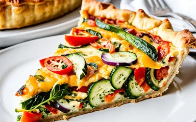 Quiche aux légumes variés : recette facile et gourmande