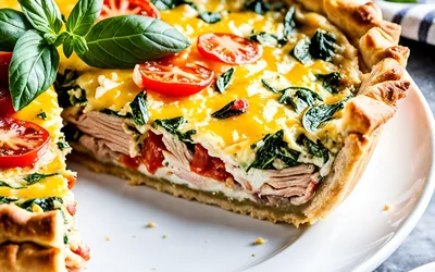 Quiche estivale au thon légère et savoureuse - recette facile et rapide