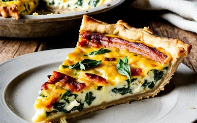 Recette facile de quiche gourmande au gouda fondant