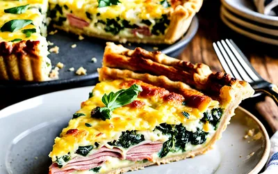 Quiche Jambon et Cresson : Recette Facile et Savoureuse