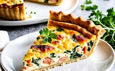 Recette facile de quiche au surimi gourmande et rapide
