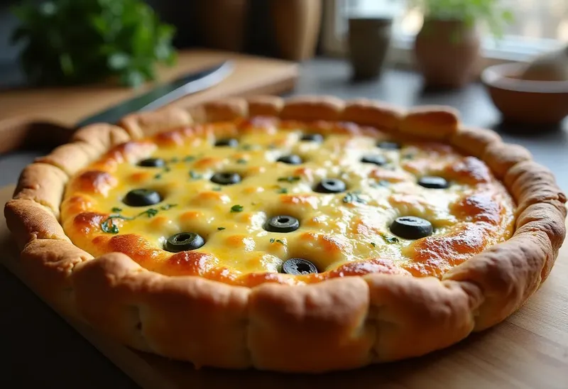 Quiche savoureuse au thon et olives vertes : recette facile et gourmande