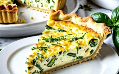 Quiche aux courgettes et crabe : recette facile et gourmande