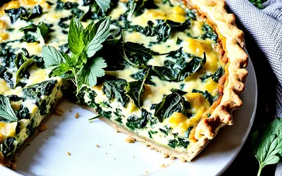 Quiche aux Orties Fraîches : Recette Facile et Savoureuse
