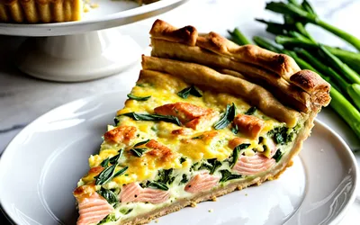 Quiche aux poireaux et saumon frais : recette facile et gourmande
