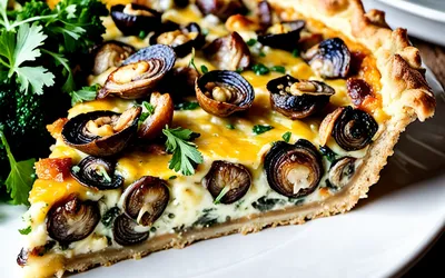 Quiche Solognote aux Escargots et Girolles - Recette Facile et Gourmande
