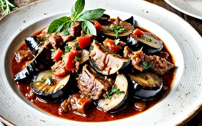 Ragoût de porc aux aubergines fondantes : recette savoureuse et facile