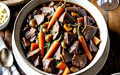 Ragoût de ragondin mijoté à la française : recette traditionnelle et savoureuse