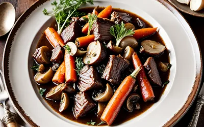 Ragoût de sanglier à la bière Kriek : recette traditionnelle et savoureuse