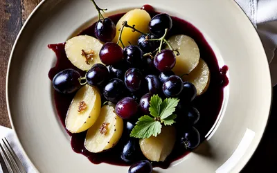 Photo de Recette traditionnelle de Raisinée de Bourgogne : plat rustique et savoureux