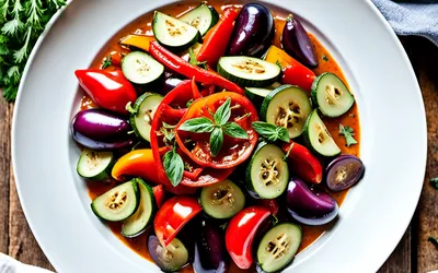 Ratatouille express au micro-ondes : recette facile et savoureuse