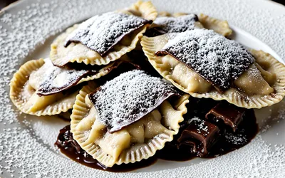 Raviolis au chocolat maison : recette facile et gourmande