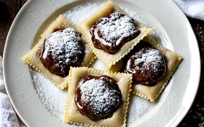 Raviolis au Nutella maison : recette facile et gourmande