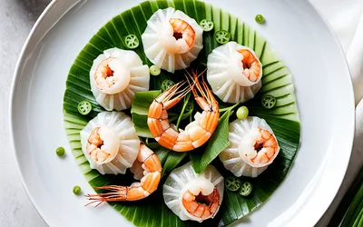 Recette facile de Banh Loc vietnamien aux crevettes et tapioca