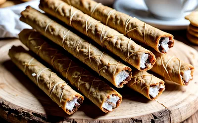 Cigarettes Russes maison croustillantes et faciles à préparer