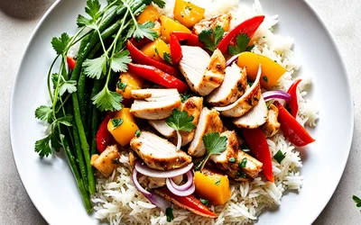 Recette de Jungl' au poulet et curry - plat exotique facile