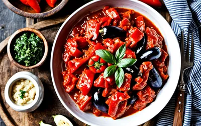 Recette facile d'Ajvar maison aux poivrons rouges grillés