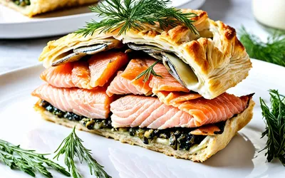 Coulibiac de Saumon traditionnel : recette facile et gourmande