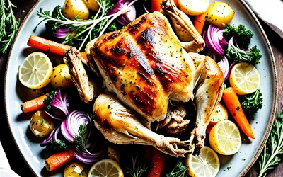 Recette traditionnelle de Faverolles au poulet et légumes - Plat savoureux et complet