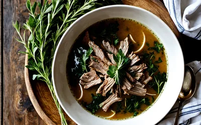 Recette traditionnelle de Mloukhia tunisienne facile et savoureuse