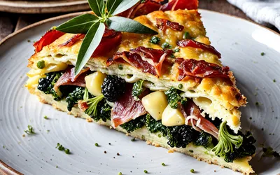 Recette facile du Caccavellu corse : gâteau salé au fromage et charcuterie