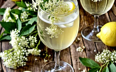 Recette facile du Maitrank alsacien : apéritif aux fleurs de sureau