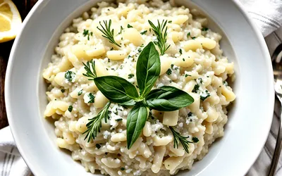 Risotto crémeux au gorgonzola : recette facile et gourmande