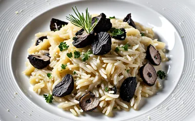Risotto aux truffes et moelle de bœuf : recette gourmande et raffinée