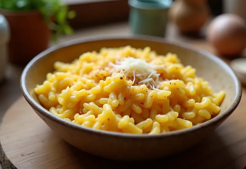 Risotto Milanais Crémeux au Safran