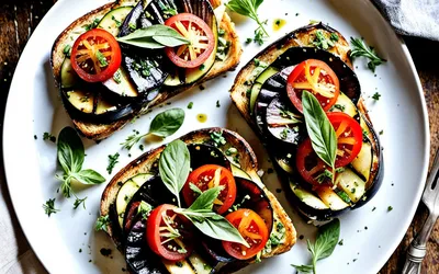 Recette facile de Riste d'aubergine maison, plat méditerranéen savoureux