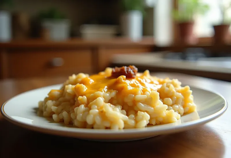 Riz au four crémeux et savoureux : recette facile et gourmande