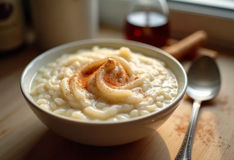 Riz au lait crémeux à la cannelle : dessert gourmand et facile