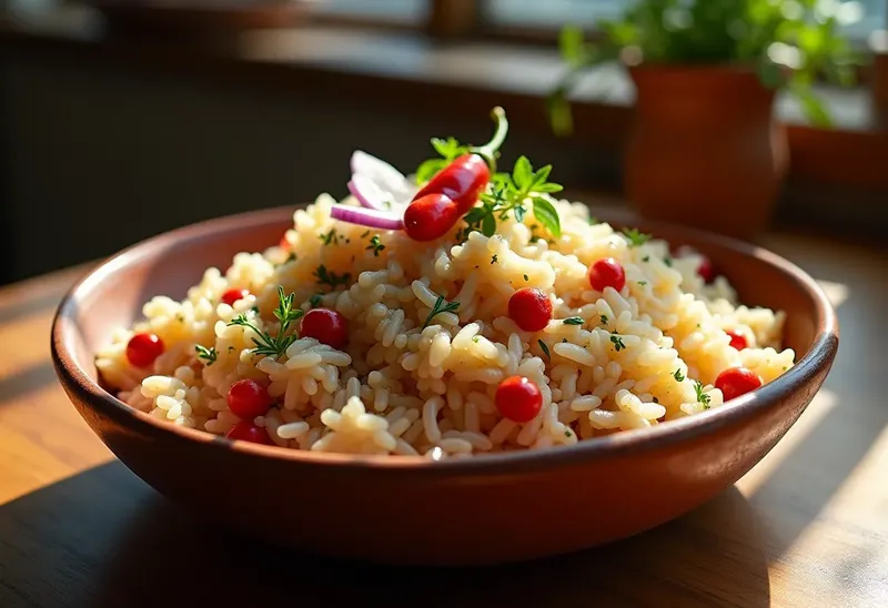 Riz aux pois à la jamaïcaine : recette traditionnelle savoureuse