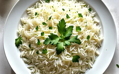 Riz basmati aux épices et lait de coco léger - recette facile et savoureuse