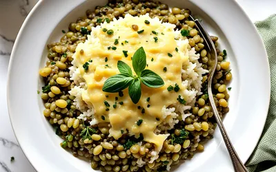 Riz gratiné aux lentilles : recette facile et savoureuse pour un repas végétarien