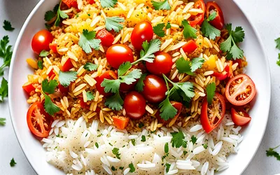 Recette facile de riz mexicain savoureux aux légumes et épices