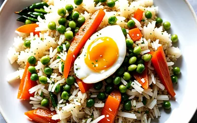 Recette facile de riz sauté à l'asiatique savoureux au wok