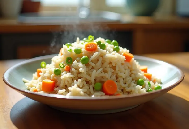 Riz sauté aux légumes façon o cho : recette savoureuse et facile
