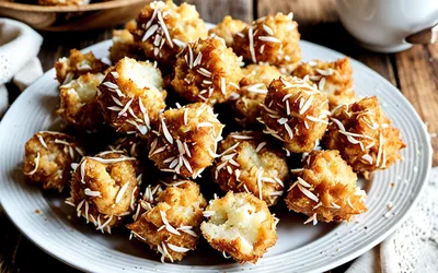Rochers croustillants à la noix de coco : recette facile et gourmande