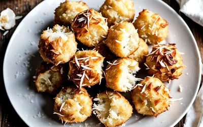 Rochers légers à la noix de coco : recette facile et rapide pour un goûter gourmand