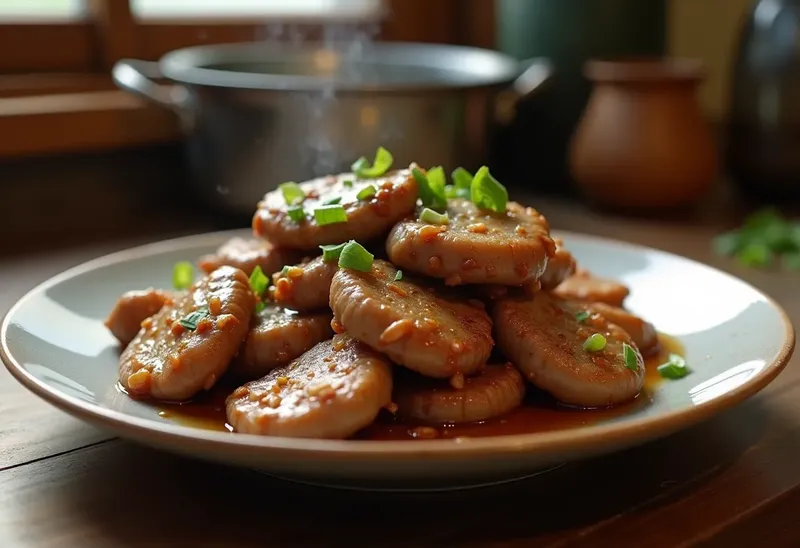 Rognons de porc flambés au cognac : recette savoureuse et facile