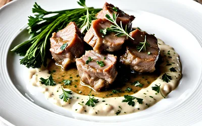 Recette légère de rognons de veau à la moutarde - Plat sain et savoureux
