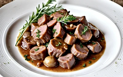 Rognons de veau sauce madère : recette gourmande et raffinée