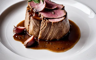 Recette de rosbeef sauce champagne et foie gras : plat raffiné et festif